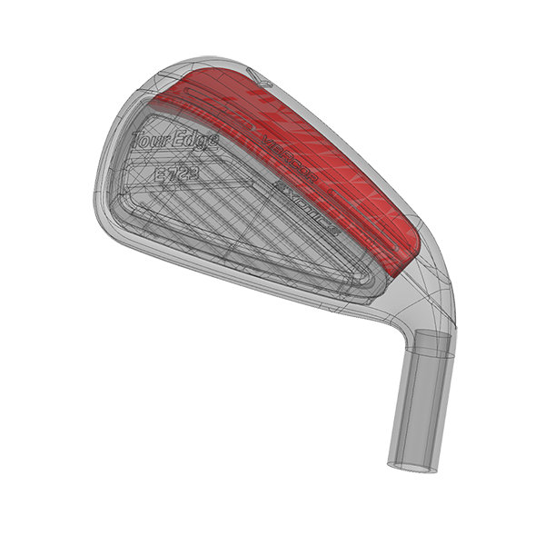 New Tour Edge Golf Exotics E723 Irons Graphite (5 Iron Set) 2