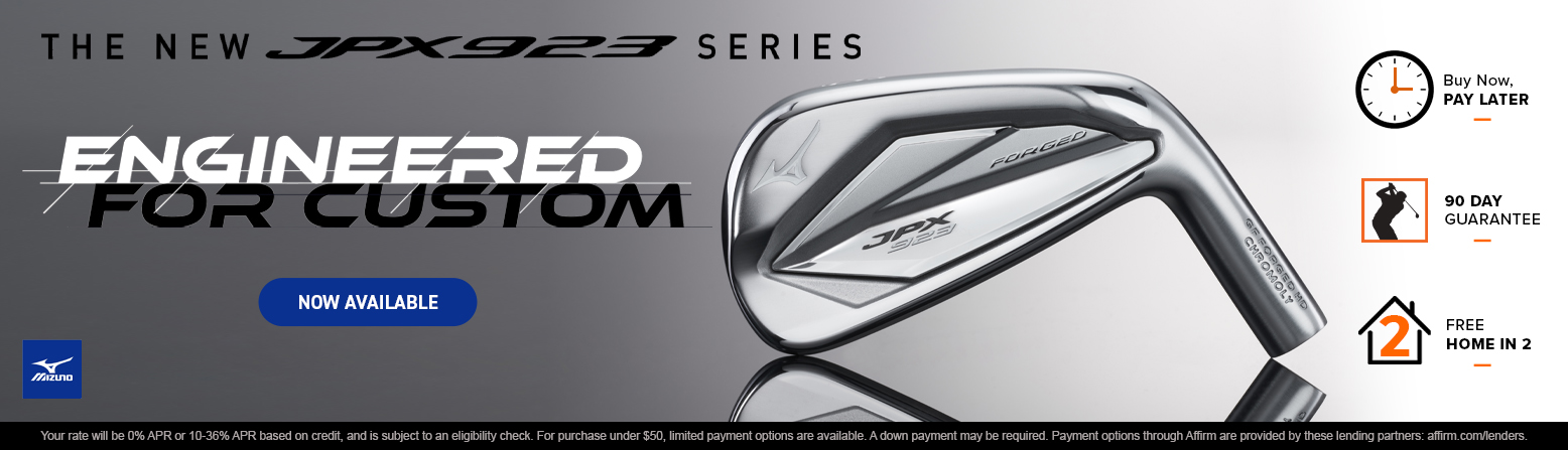 The All New Mizuno JPX 923 Irons - Engineered For Custom!