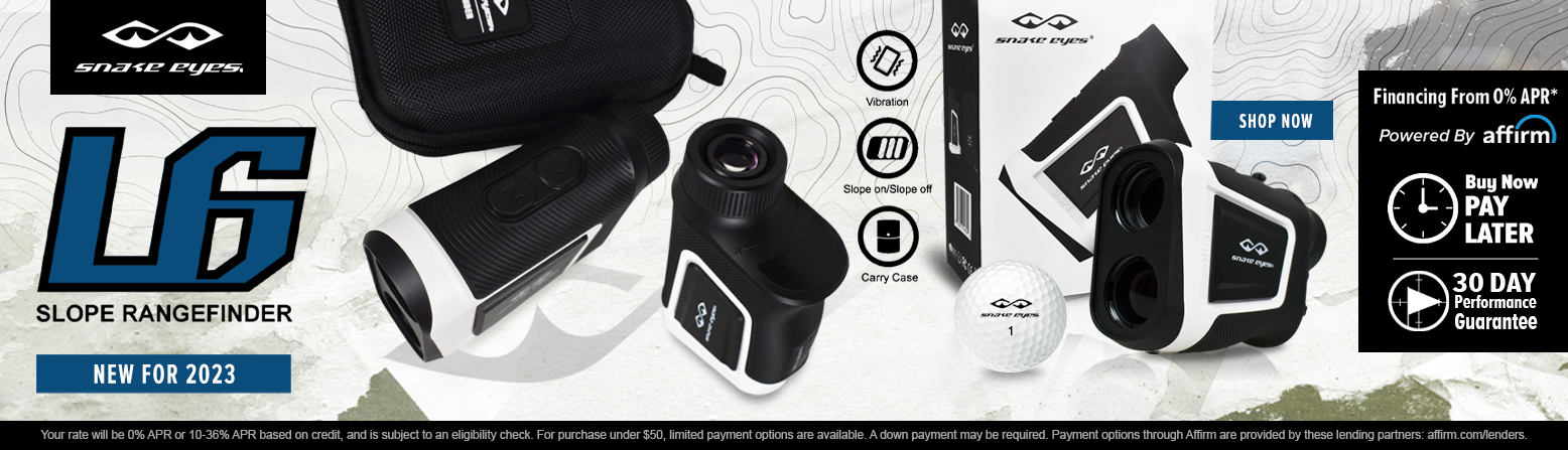 New Snake Eyes Golf L6 Slope Rangefinder [OPEN BOX] 1