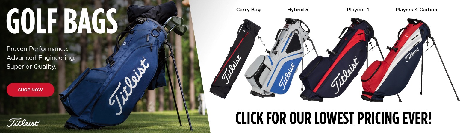 Titleist Golf Bags - Click For The LOWEST PRICING EVER!