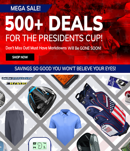 Mega Sale! 500+ Must Have Deals For The Presidents Cup! Shop Now!