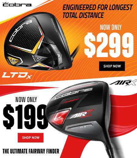 Shop Price Drops On Cobra LTDx And AIRx Clubs!