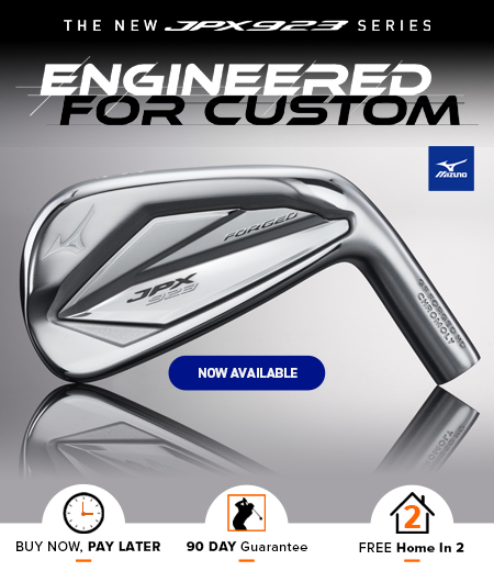 The All New Mizuno JPX 923 Irons - Engineered For Custom!