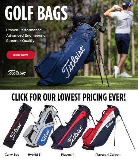 Titleist Golf Bags - Click For The LOWEST PRICING EVER!