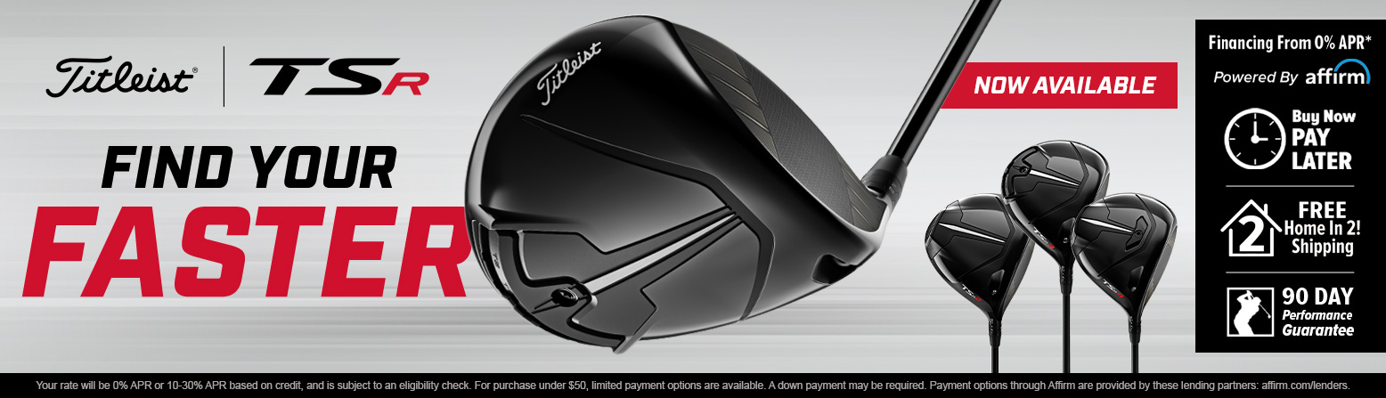 Titleist Golf TSR Clubs NOW Available! Shop Now!