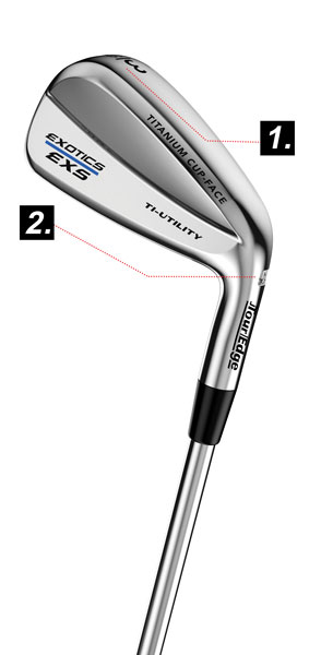 Pre-Owned Tour Edge Golf EXS 220 Ti-Utility Black Iron 3
